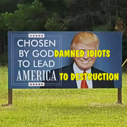 Donald Trump billboard: corrected version