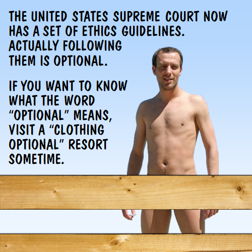 USA Supreme Court: Ethics Optional