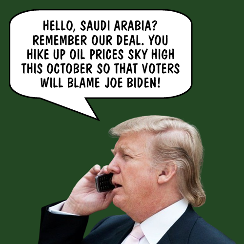 Did Trump make a secret deal with the Saudis?